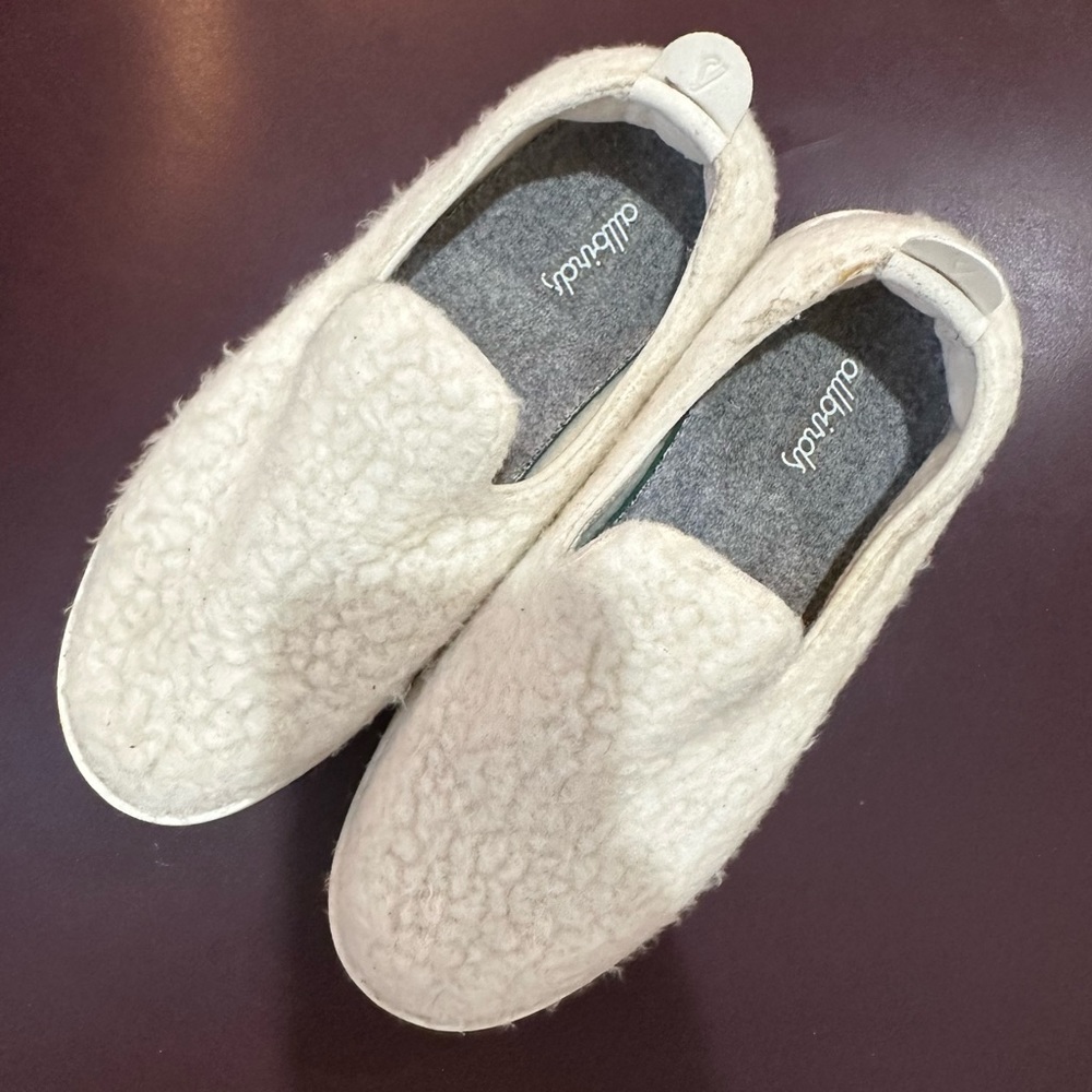 Allbirds Cream Slip-On Shoes
